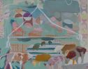 Untitled (from the series # Landschaft. landen. Land.), 2025, 40 x 50 cm, oil on linen